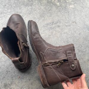 John Varvatos Star Driggs Convertible leather boot